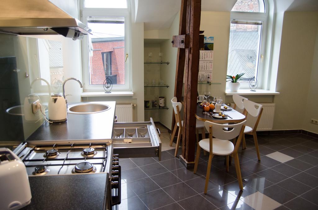 City Inn Riga Apartment, Old Town Panorama View With Parking Extérieur photo